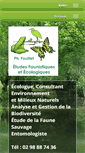 Mobile Screenshot of fouillet-ecologie.com