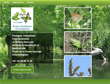 Tablet Screenshot of fouillet-ecologie.com